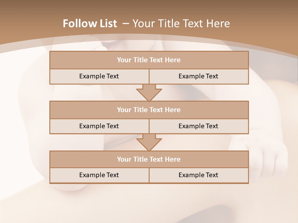 Attractive Sweet Child PowerPoint Template