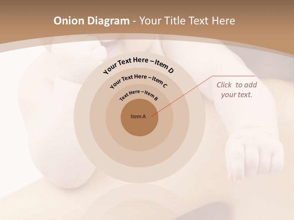 Attractive Sweet Child PowerPoint Template