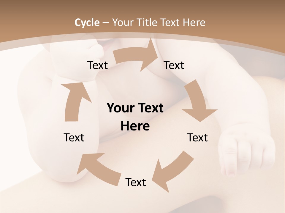 Attractive Sweet Child PowerPoint Template