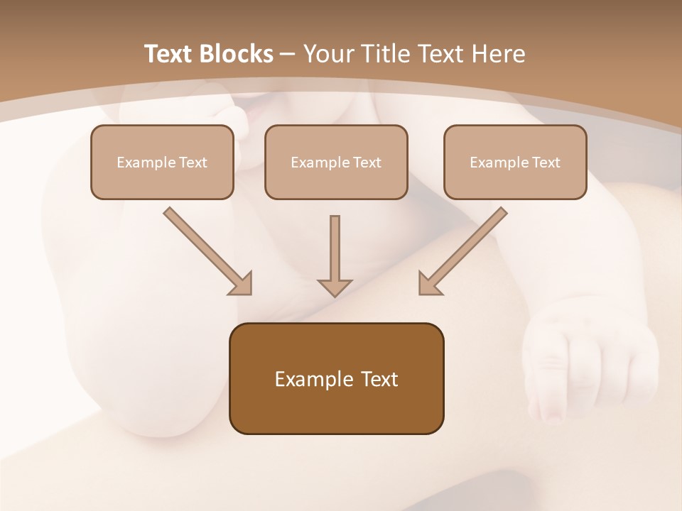 Attractive Sweet Child PowerPoint Template