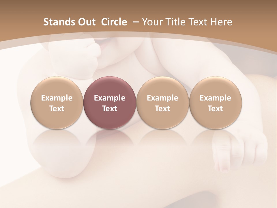 Attractive Sweet Child PowerPoint Template