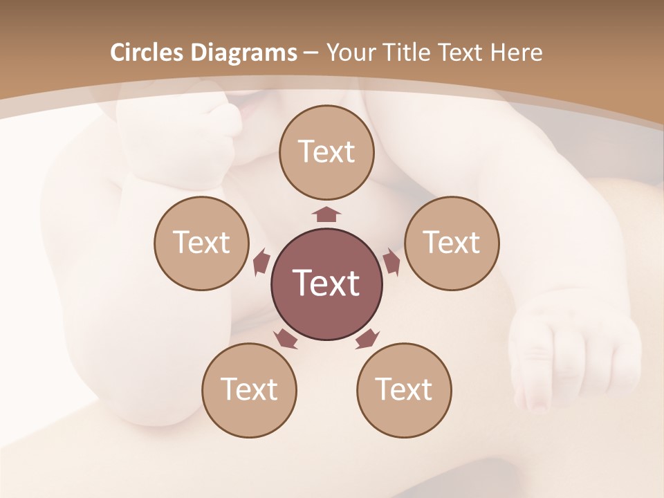 Attractive Sweet Child PowerPoint Template