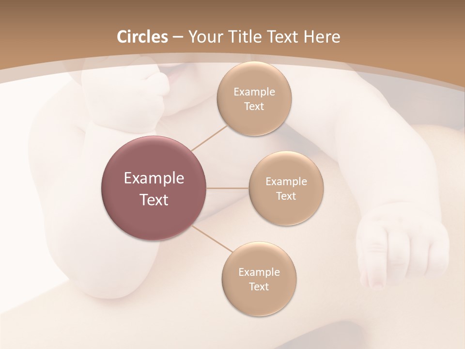 Attractive Sweet Child PowerPoint Template