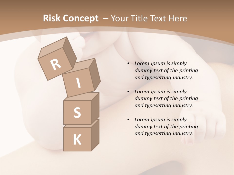 Attractive Sweet Child PowerPoint Template