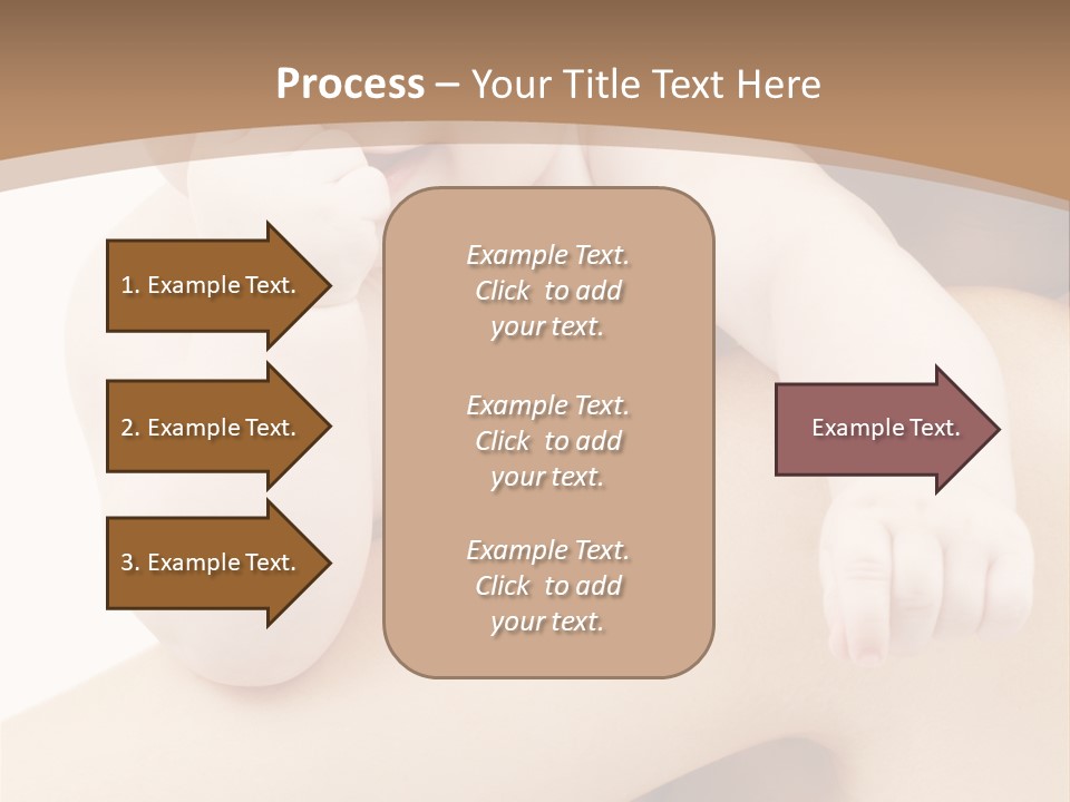Attractive Sweet Child PowerPoint Template