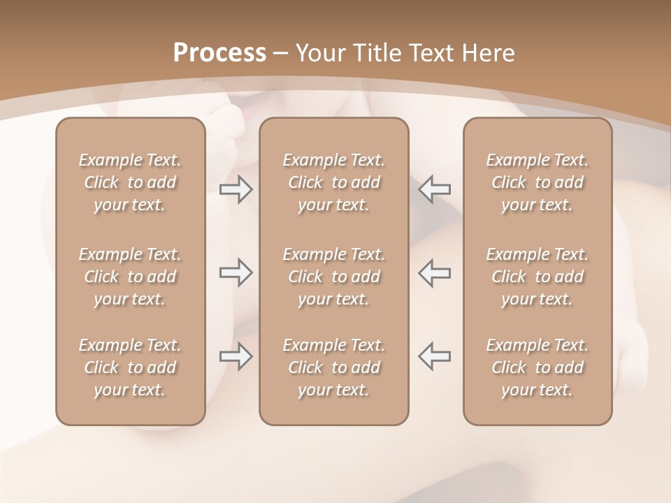 Attractive Sweet Child PowerPoint Template