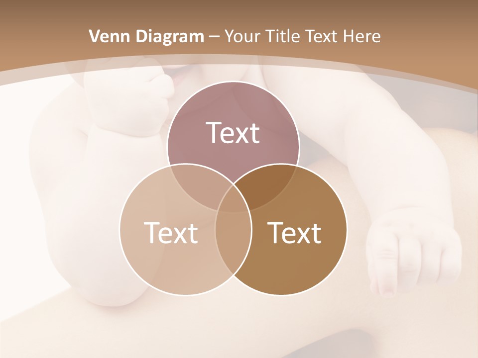 Attractive Sweet Child PowerPoint Template