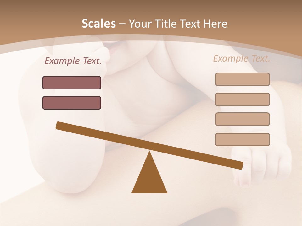 Attractive Sweet Child PowerPoint Template