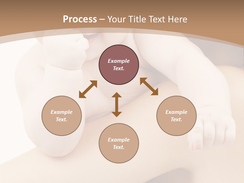 Attractive Sweet Child PowerPoint Template