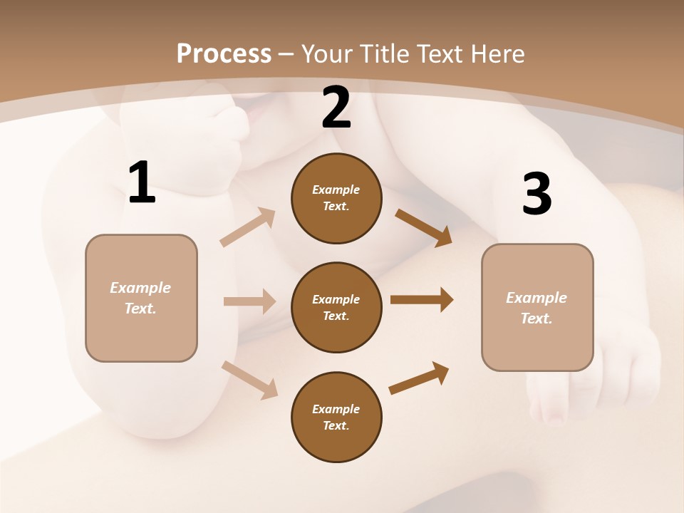 Attractive Sweet Child PowerPoint Template