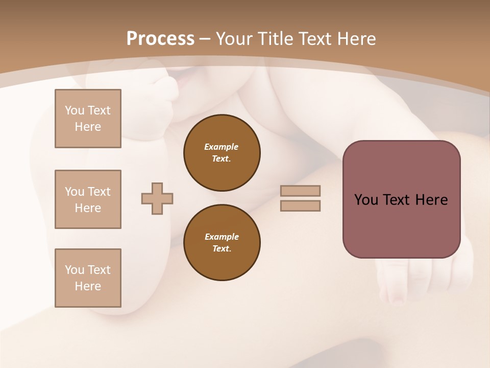 Attractive Sweet Child PowerPoint Template