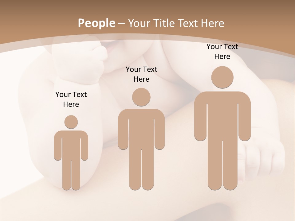 Attractive Sweet Child PowerPoint Template