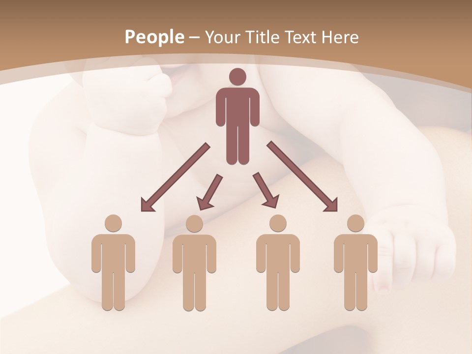 Attractive Sweet Child PowerPoint Template