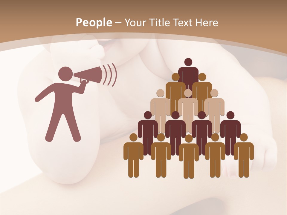 Attractive Sweet Child PowerPoint Template