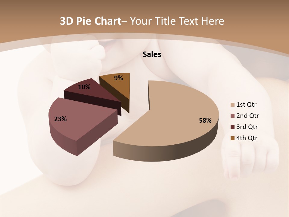 Attractive Sweet Child PowerPoint Template