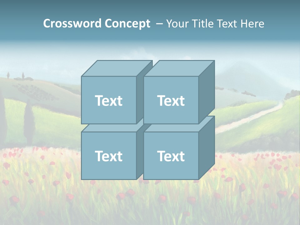Farm Gorgeous Chianti PowerPoint Template