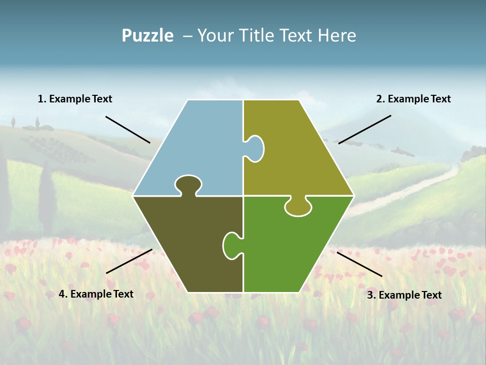 Farm Gorgeous Chianti PowerPoint Template