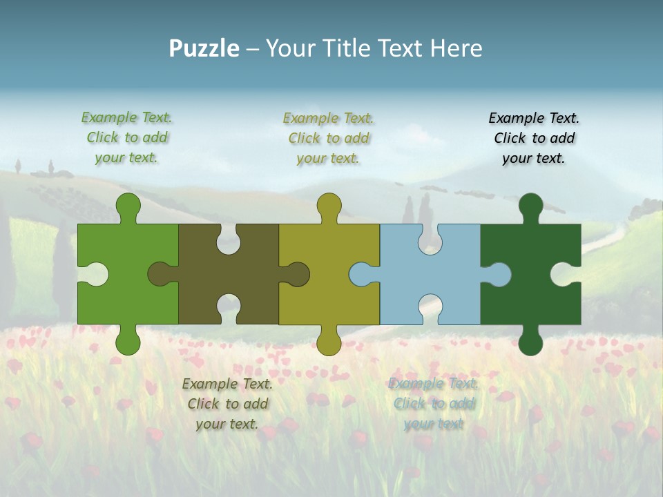 Farm Gorgeous Chianti PowerPoint Template