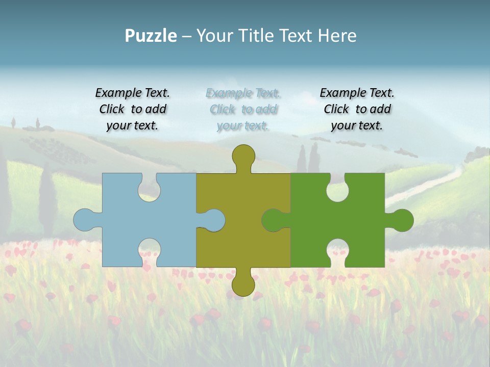 Farm Gorgeous Chianti PowerPoint Template