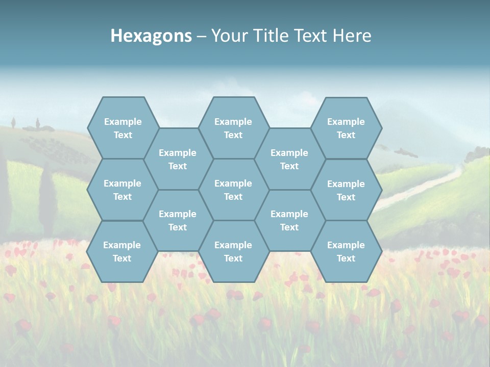 Farm Gorgeous Chianti PowerPoint Template