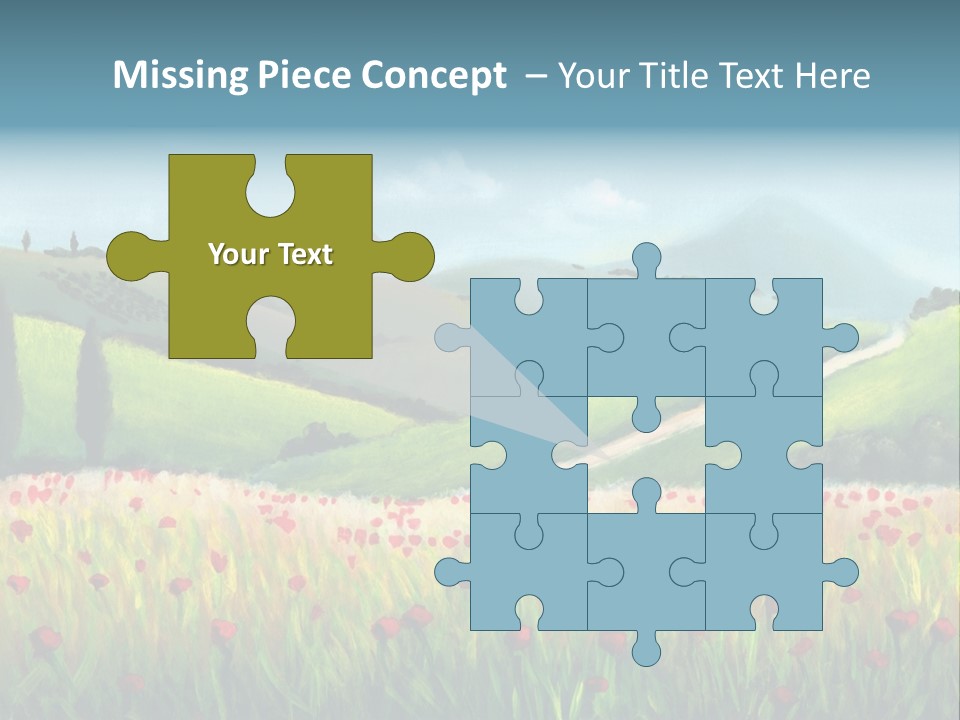 Farm Gorgeous Chianti PowerPoint Template