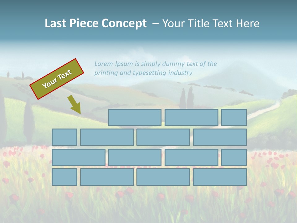 Farm Gorgeous Chianti PowerPoint Template