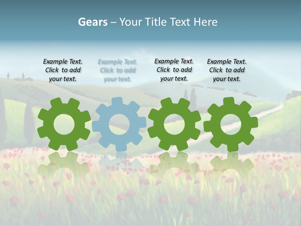 Farm Gorgeous Chianti PowerPoint Template