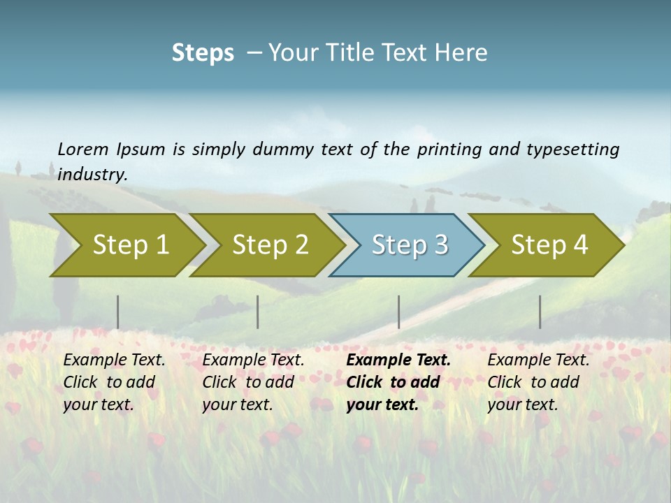 Farm Gorgeous Chianti PowerPoint Template