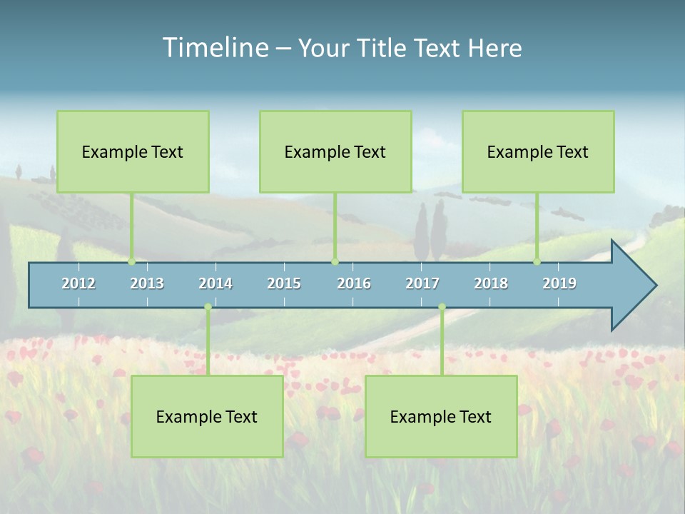 Farm Gorgeous Chianti PowerPoint Template