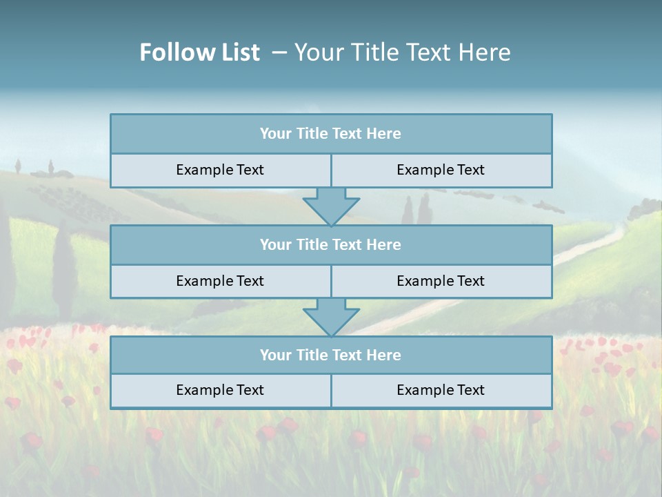 Farm Gorgeous Chianti PowerPoint Template