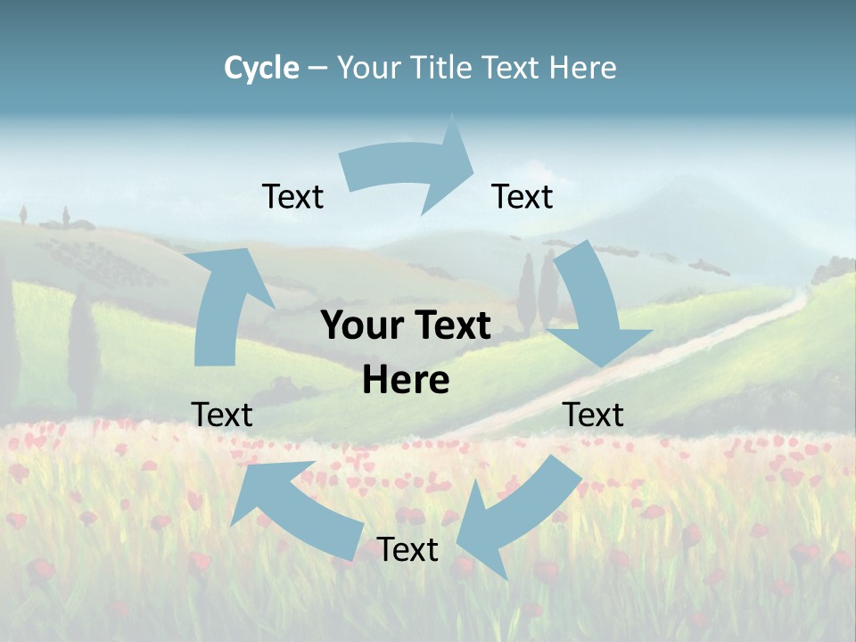 Farm Gorgeous Chianti PowerPoint Template