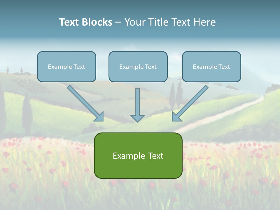 Farm Gorgeous Chianti PowerPoint Template