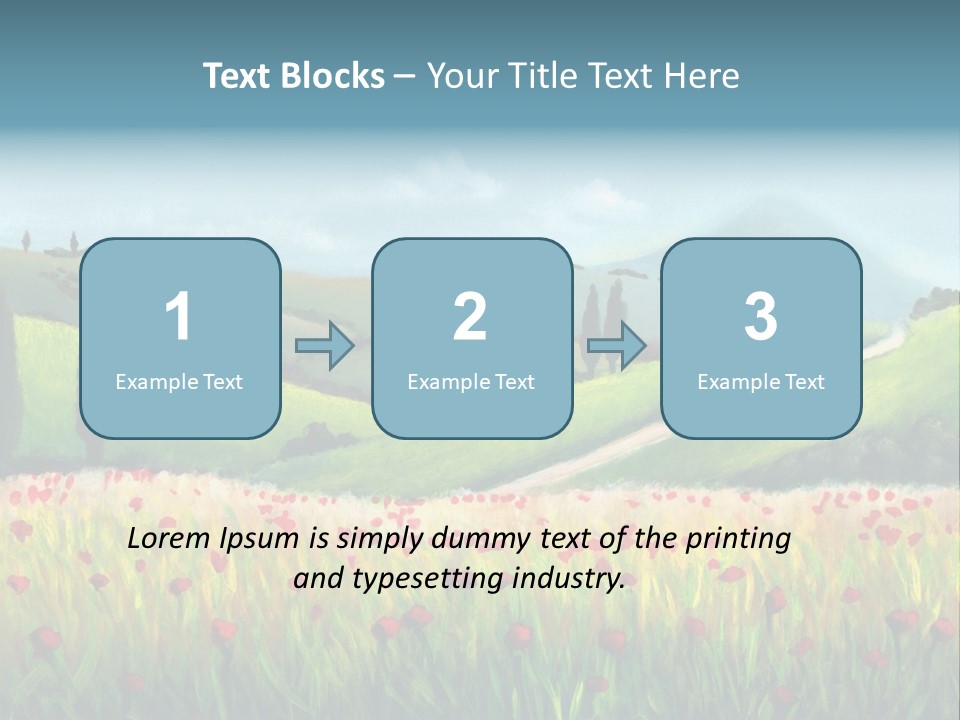 Farm Gorgeous Chianti PowerPoint Template