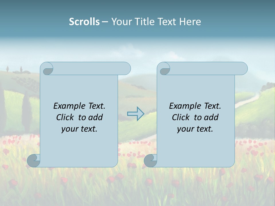 Farm Gorgeous Chianti PowerPoint Template