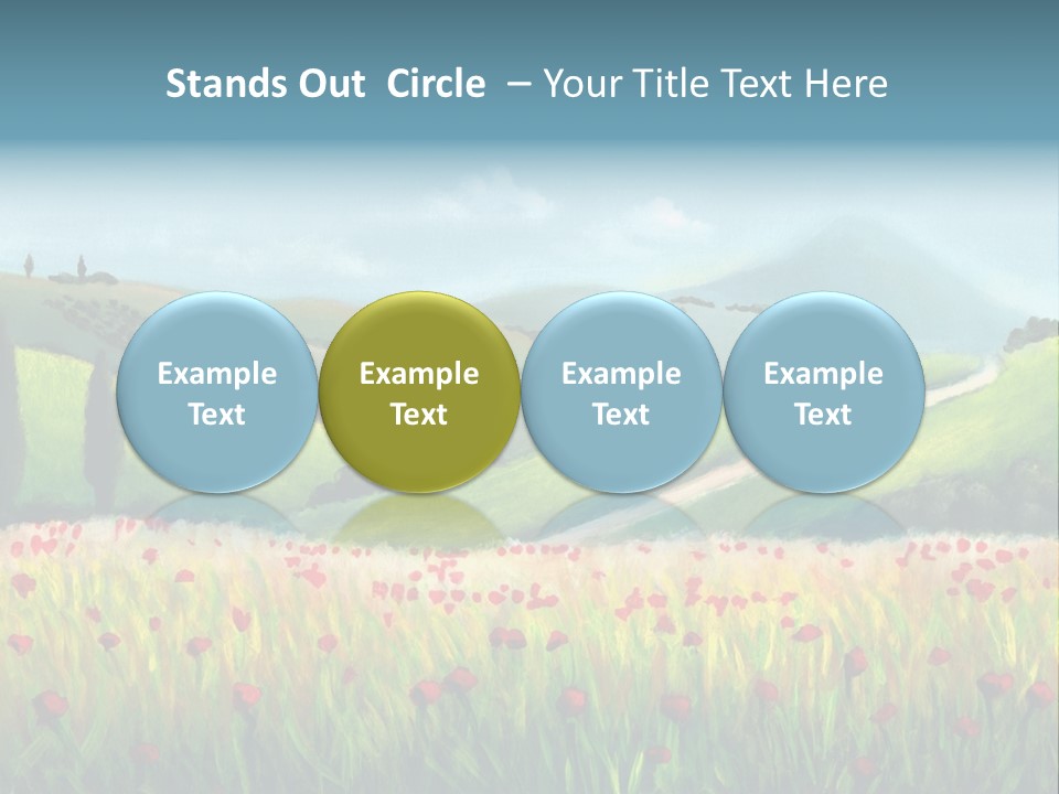 Farm Gorgeous Chianti PowerPoint Template