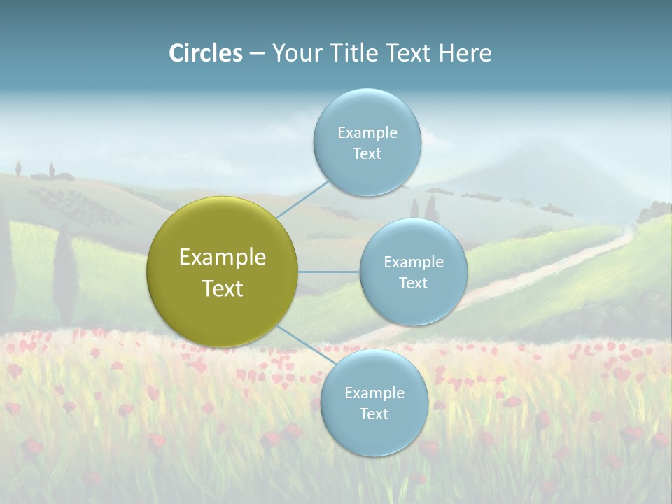 Farm Gorgeous Chianti PowerPoint Template