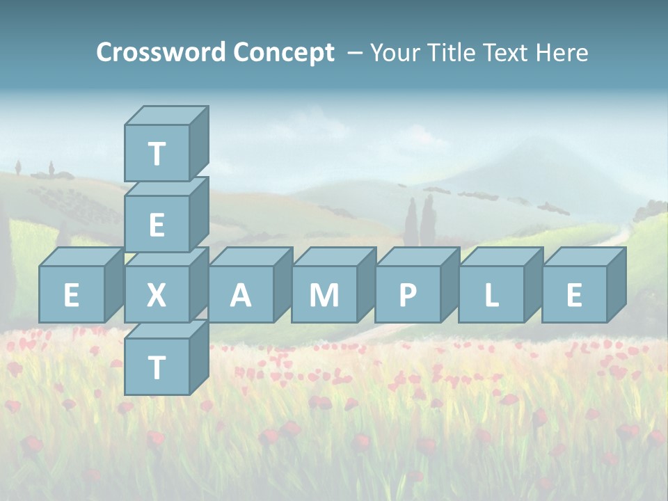 Farm Gorgeous Chianti PowerPoint Template