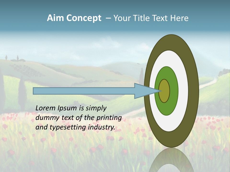 Farm Gorgeous Chianti PowerPoint Template