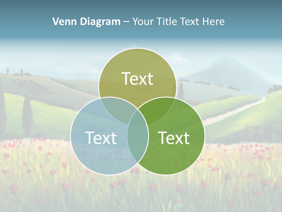 Farm Gorgeous Chianti PowerPoint Template