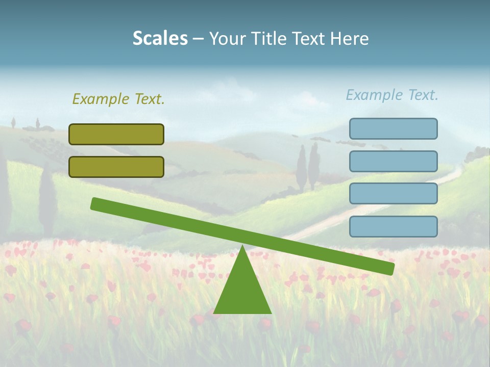 Farm Gorgeous Chianti PowerPoint Template