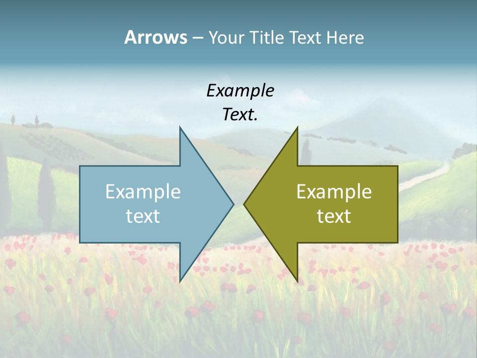 Farm Gorgeous Chianti PowerPoint Template