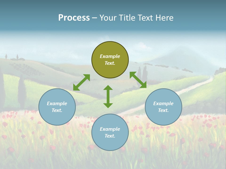 Farm Gorgeous Chianti PowerPoint Template