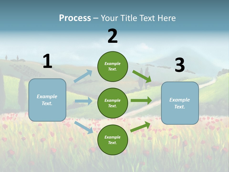 Farm Gorgeous Chianti PowerPoint Template