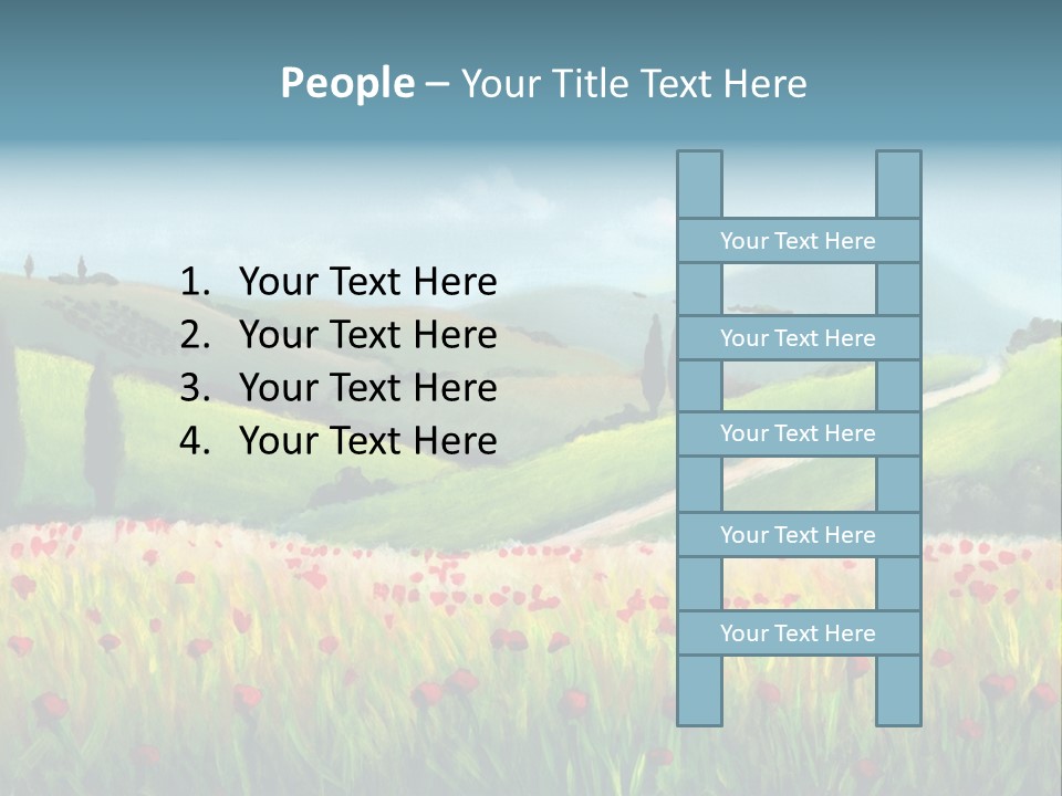 Farm Gorgeous Chianti PowerPoint Template