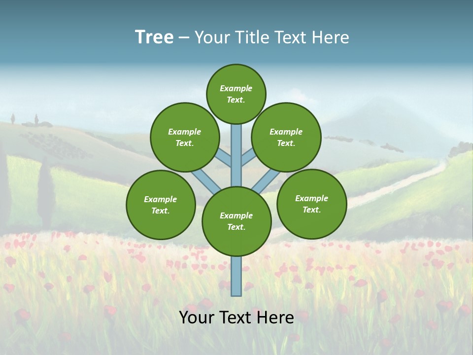 Farm Gorgeous Chianti PowerPoint Template