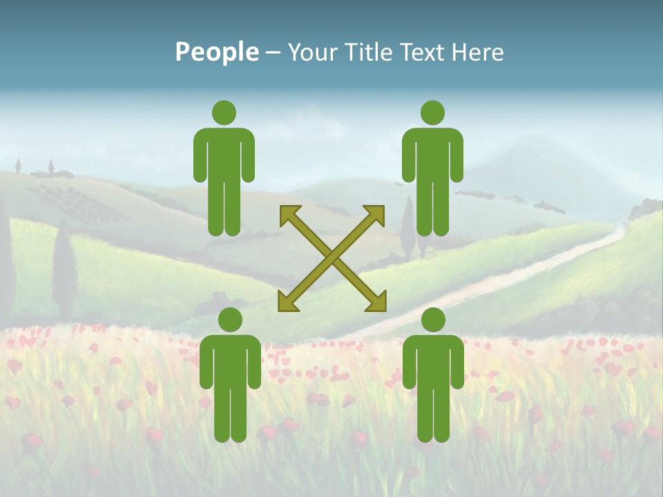 Farm Gorgeous Chianti PowerPoint Template