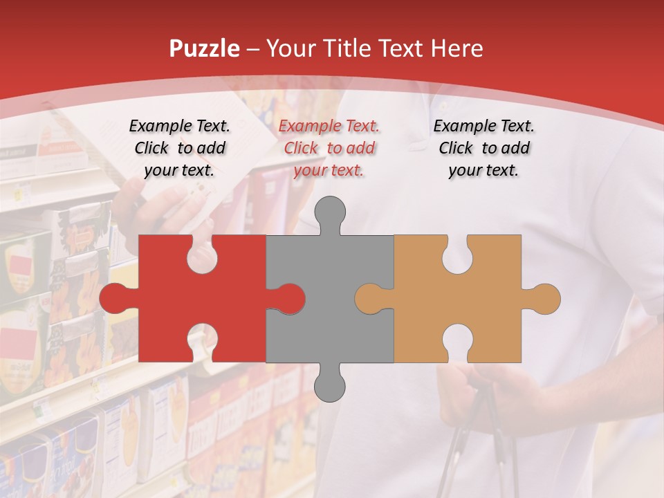 Horizontal  Customer PowerPoint Template