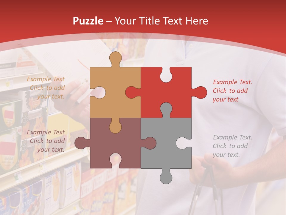 Horizontal  Customer PowerPoint Template