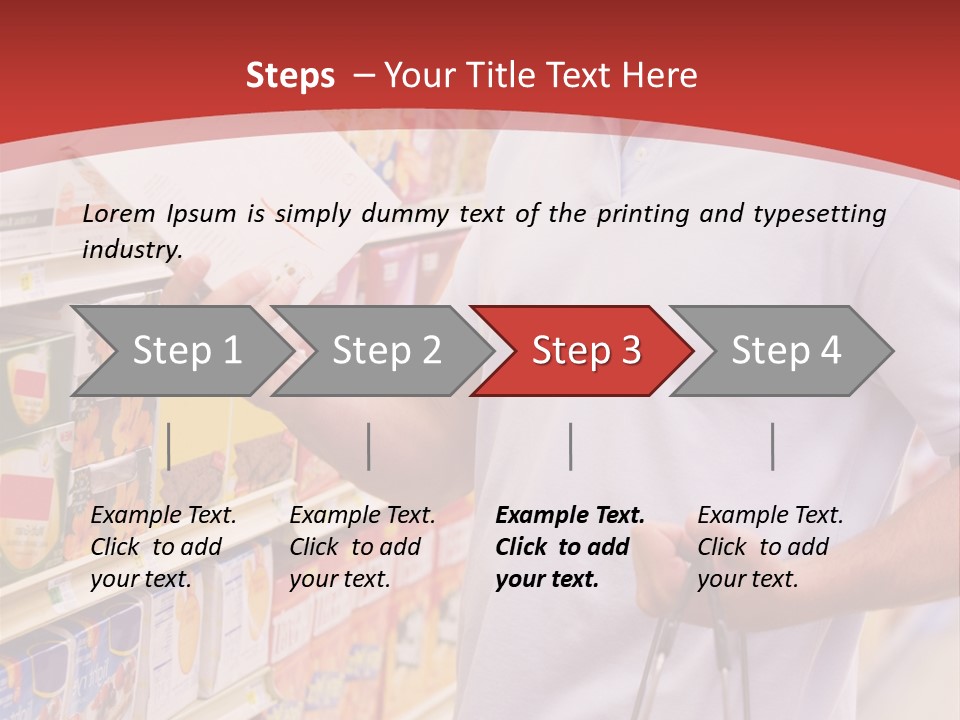 Horizontal  Customer PowerPoint Template