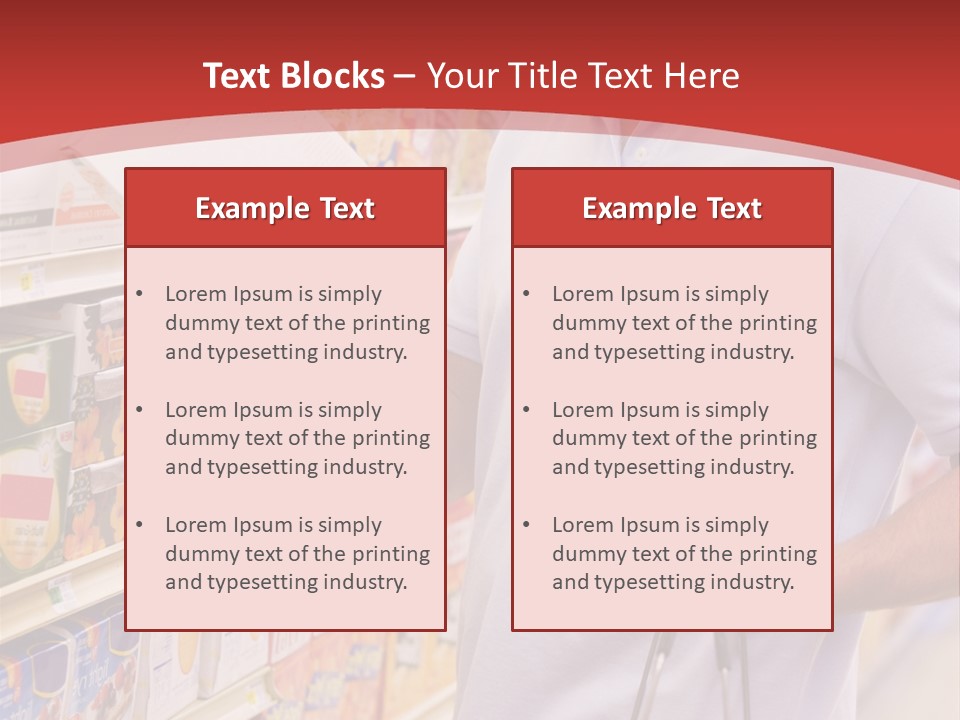 Horizontal  Customer PowerPoint Template